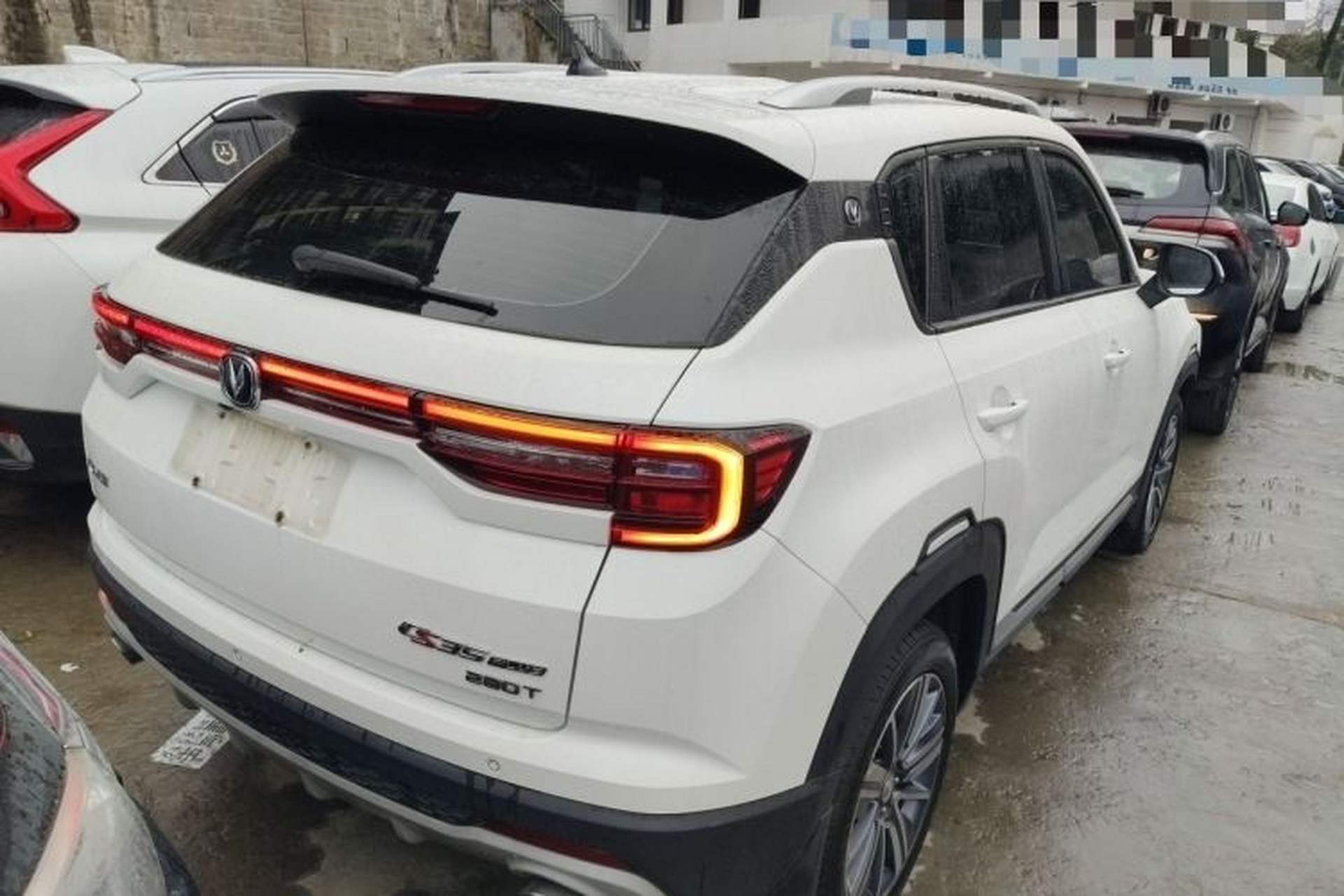 Used CHANGAN CS35PLUS 2019 1.4T DCT Chuanlian Blue Whale Edition Rear Right 45 Deg