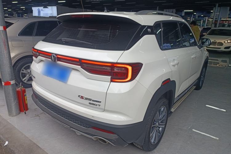 Used CHANGAN CS35PLUS 2019 1.4T DCT Chuanlian Blue Whale Edition Rear Right 45 Deg