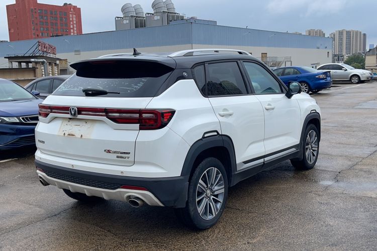 Used CHANGAN CS35PLUS 2019 1.4T DCT Chuanlian Blue Whale Edition Rear Right 45 Deg