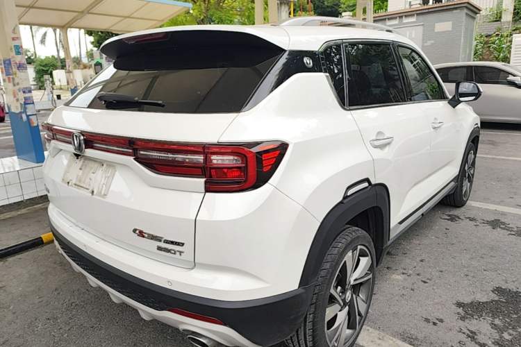 Used CHANGAN CS35PLUS 2019 1.4T DCT Smart Connect Blue Whale Edition Rear Right 45 Deg