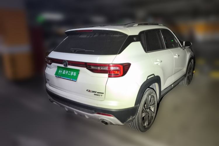 Used CHANGAN CS35PLUS 2019 1.4T DCT CoolLink Blue Whale Edition Rear Right 45 Deg