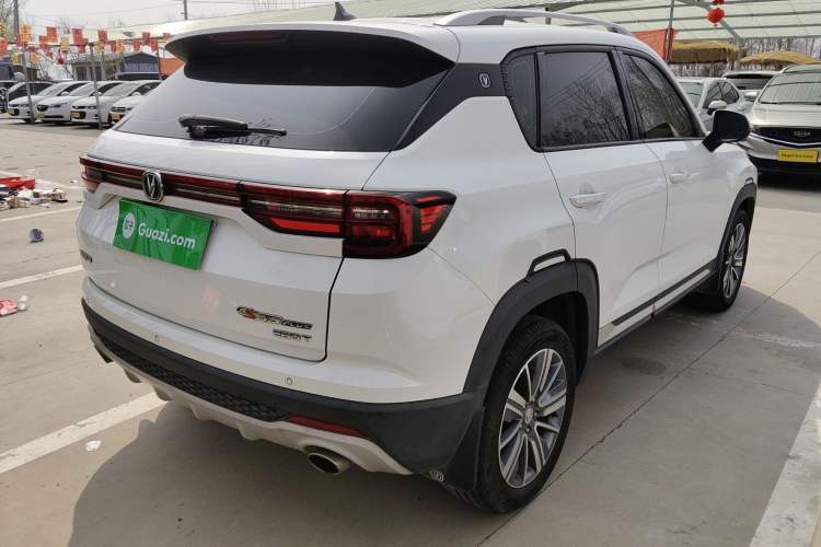 Used CHANGAN CS35PLUS 2019 1.4T DCT Chuanlian Blue Whale Edition Rear Right 45 Deg