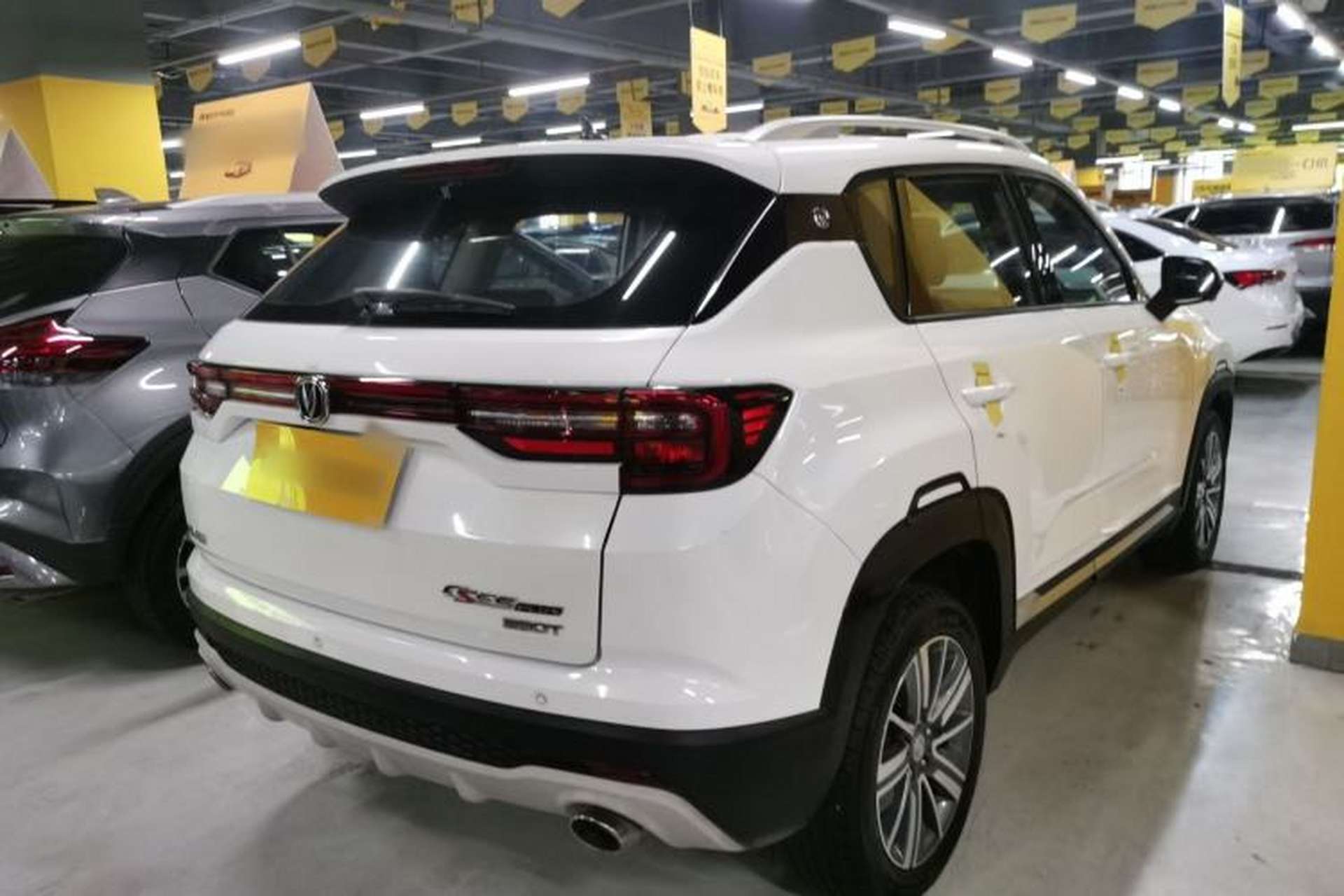 Used CHANGAN CS35PLUS 2019 1.4T DCT Chuanlian Blue Whale Edition Rear Right 45 Deg