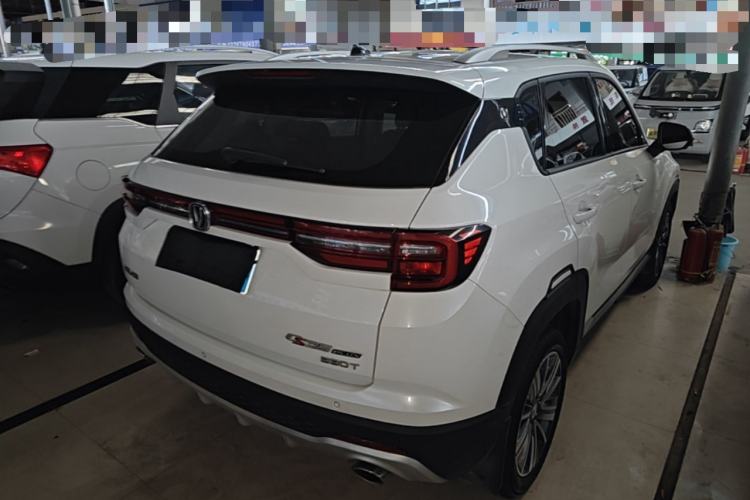 Used CHANGAN CS35PLUS 2019 1.4T DCT Chuanlian Blue Whale Edition Rear Right 45 Deg