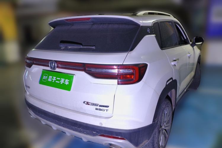 Used CHANGAN CS35PLUS 2019 1.4T DCT Chuanlian Blue Whale Edition Rear Right 45 Deg
