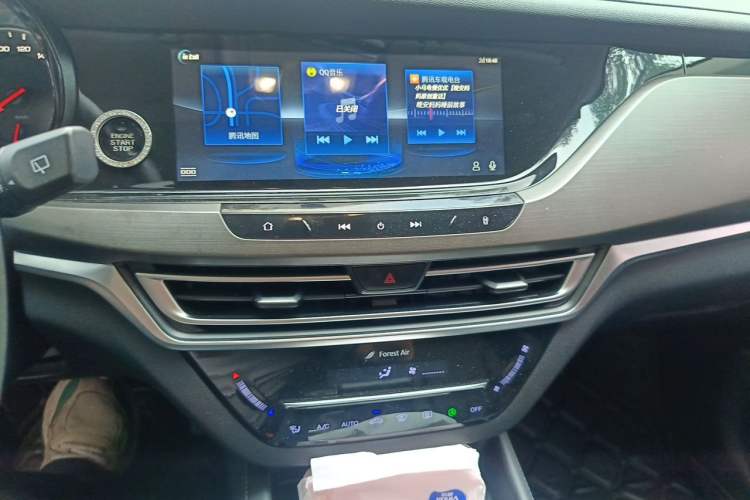 Used CHANGAN CS35PLUS 2020 1.4T DCT Yue Lian Blue Whale Edition Audio And AC Panel