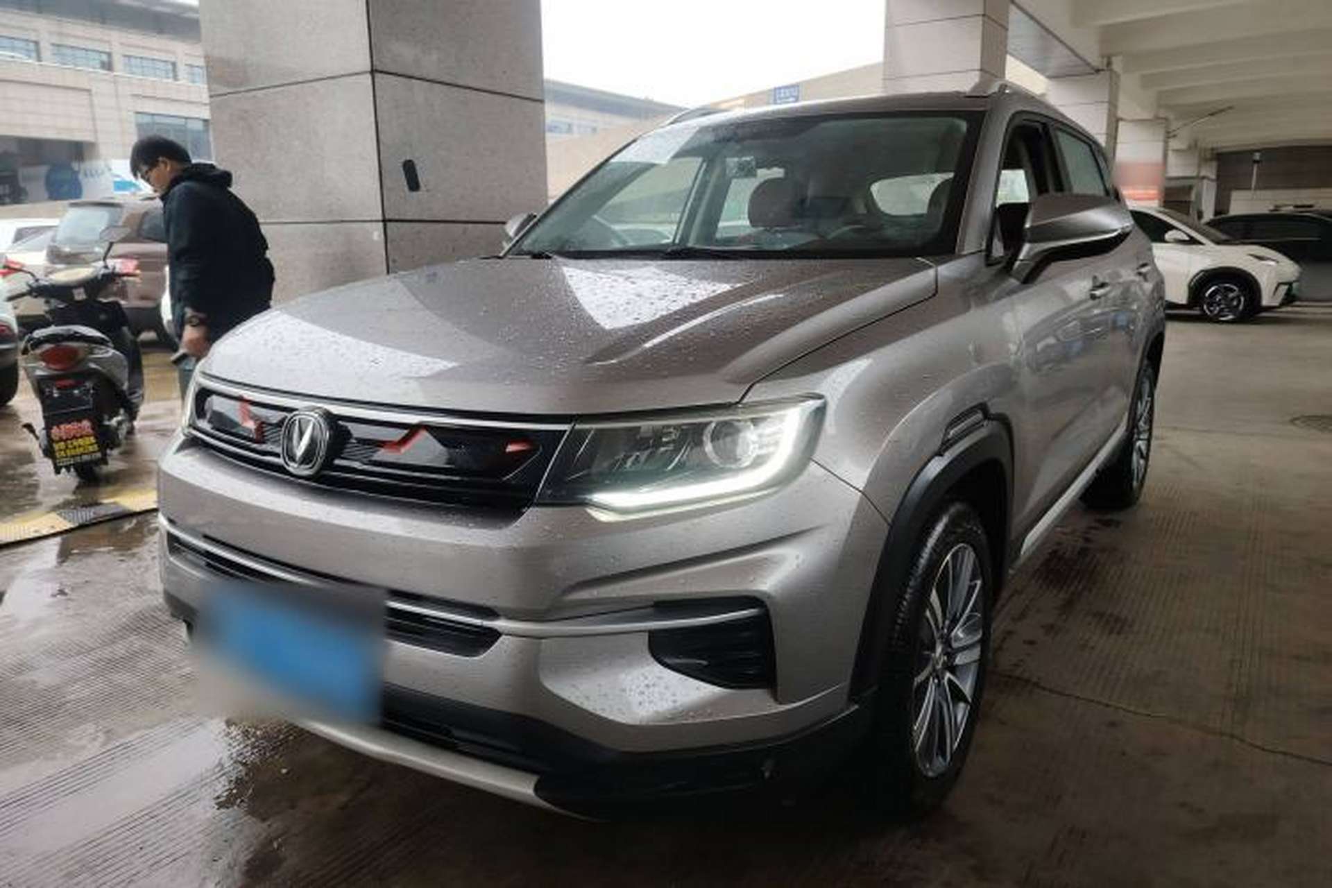 Used CHANGAN CS35PLUS 2020 1.4T DCT Yue Lian Blue Whale Edition Front Left 45 Deg
