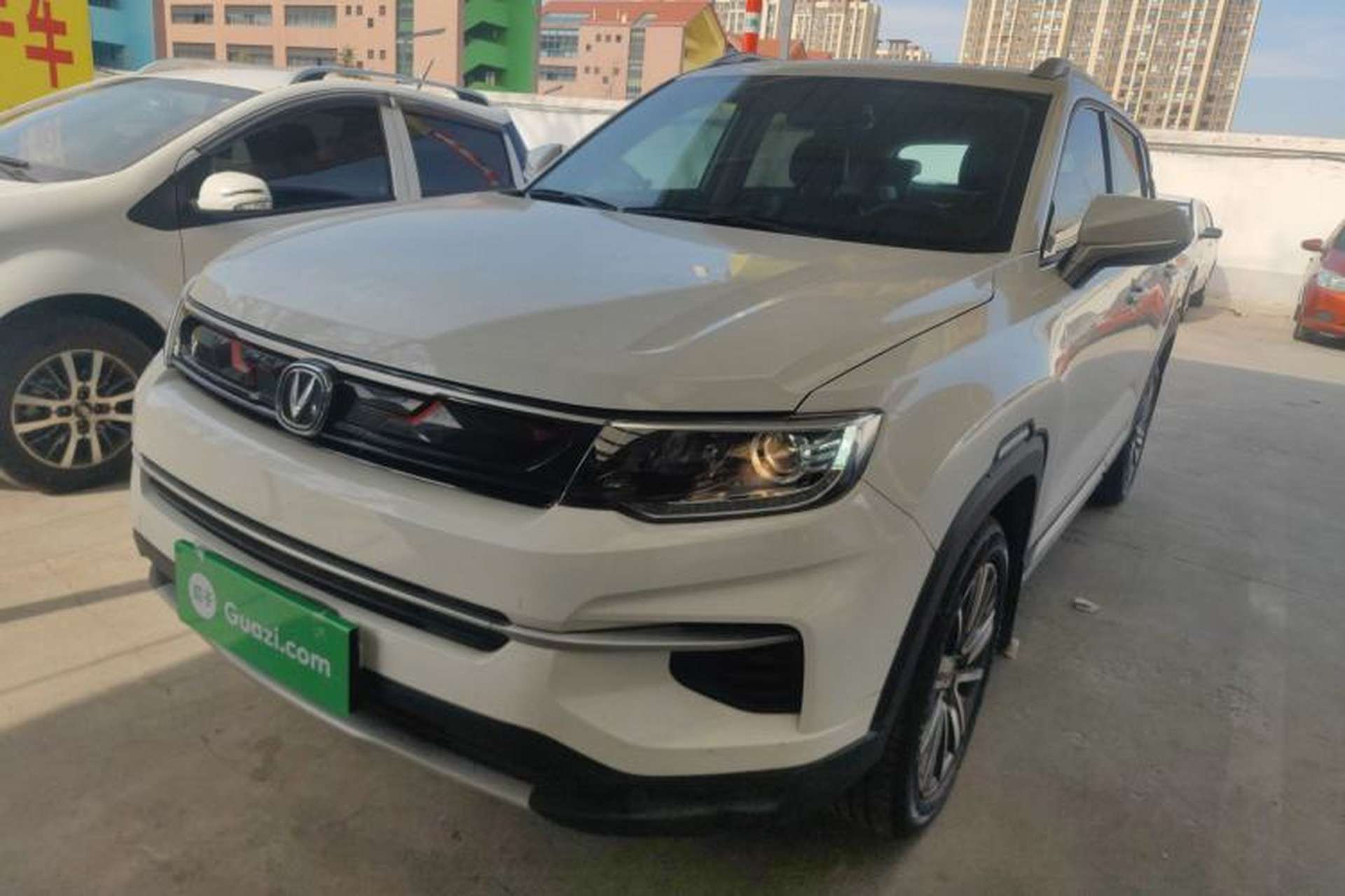 Used CHANGAN CS35PLUS 2020 1.4T DCT Yue Lian Blue Whale Edition Front Left 45 Deg