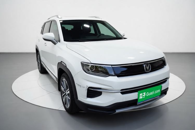 Used CHANGAN CS35PLUS 2020 1.4T DCT Yue Lian Blue Whale Edition Front Right 45 Deg