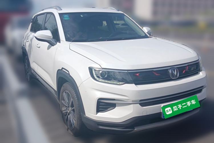 Used CHANGAN CS35PLUS 2020 1.4T DCT Yue Lian Blue Whale Edition Front Right 45 Deg
