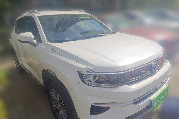 Used CHANGAN CS35PLUS 2020 1.4T DCT Yue Lian Blue Whale Edition Front Right 45 Deg
