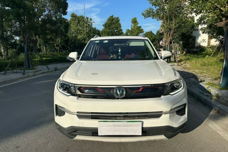 Used CHANGAN CS35PLUS 2020 1.4T DCT Yue Lian Blue Whale Edition Front Right 45 Deg