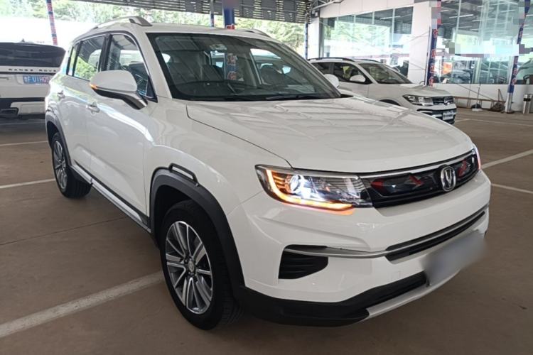 Used CHANGAN CS35PLUS 2020 1.4T DCT Yue Lian Blue Whale Edition Front Right 45 Deg