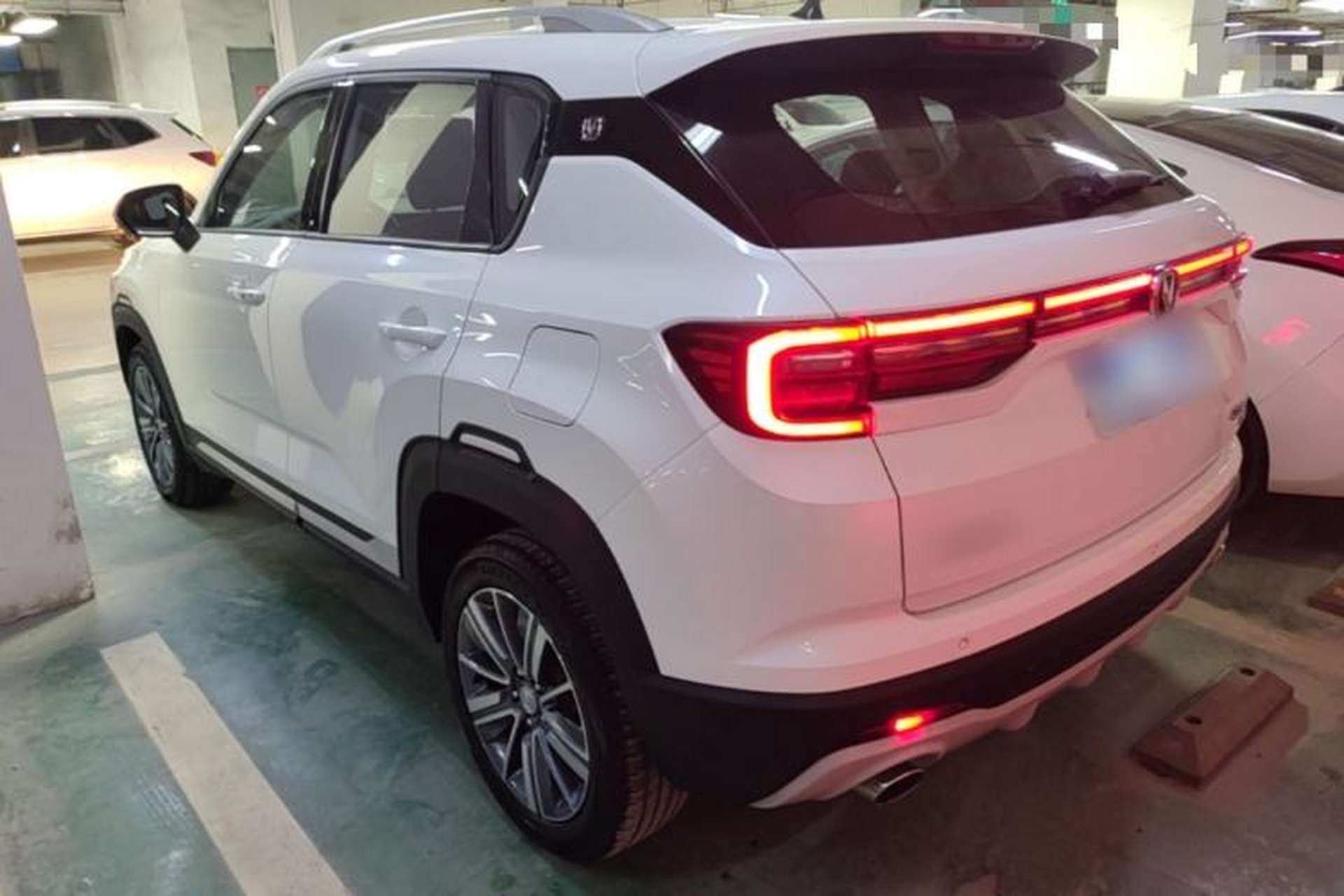 Used CHANGAN CS35PLUS 2020 1.4T DCT Yue Lian Blue Whale Edition Rear Left 45 Deg