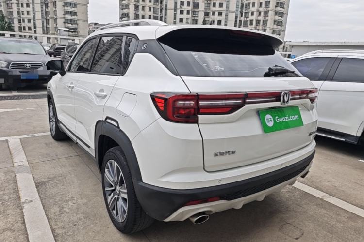 Used CHANGAN CS35PLUS 2020 1.4T DCT Yue Lian Blue Whale Edition Rear Left 45 Deg