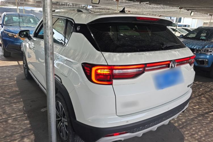 Used CHANGAN CS35PLUS 2020 1.4T DCT Yue Lian Blue Whale Edition Rear Left 45 Deg