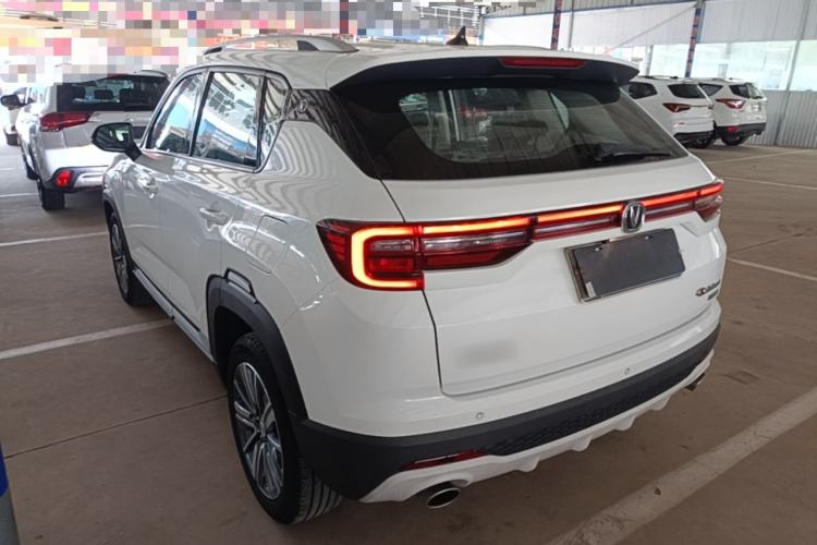 Used CHANGAN CS35PLUS 2020 1.4T DCT Yue Lian Blue Whale Edition Rear Left 45 Deg