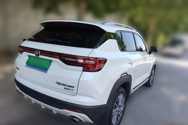 Used CHANGAN CS35PLUS 2020 1.4T DCT Yue Lian Blue Whale Edition Rear Right 45 Deg