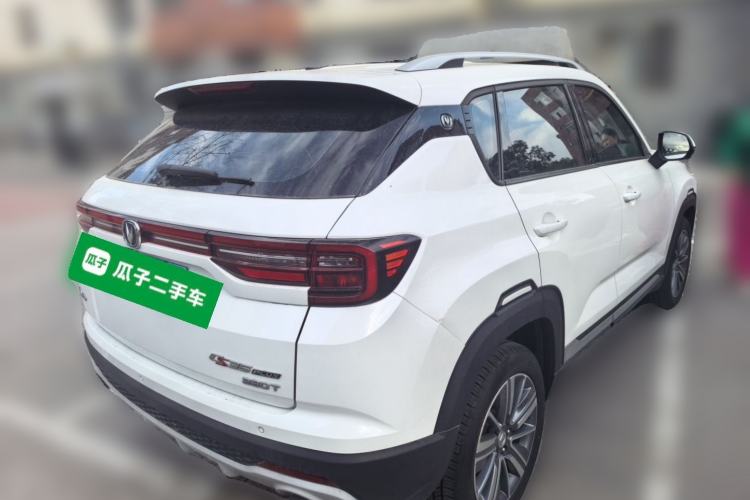 Used CHANGAN CS35PLUS 2020 1.4T DCT Yue Lian Blue Whale Edition Rear Right 45 Deg