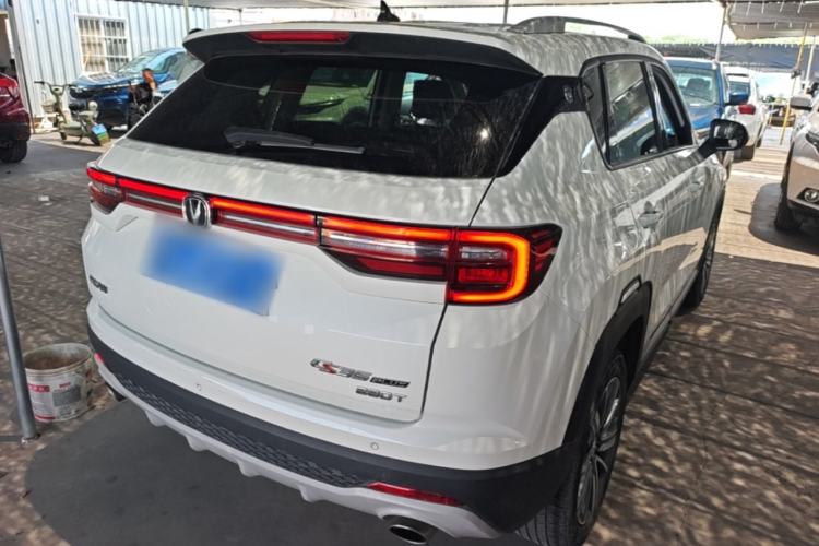 Used CHANGAN CS35PLUS 2020 1.4T DCT Yue Lian Blue Whale Edition Rear Right 45 Deg
