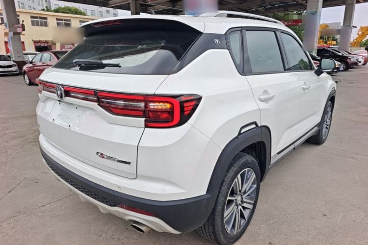 Used CHANGAN CS35PLUS 2020 1.4T DCT Yue Lian Blue Whale Edition Rear Right 45 Deg