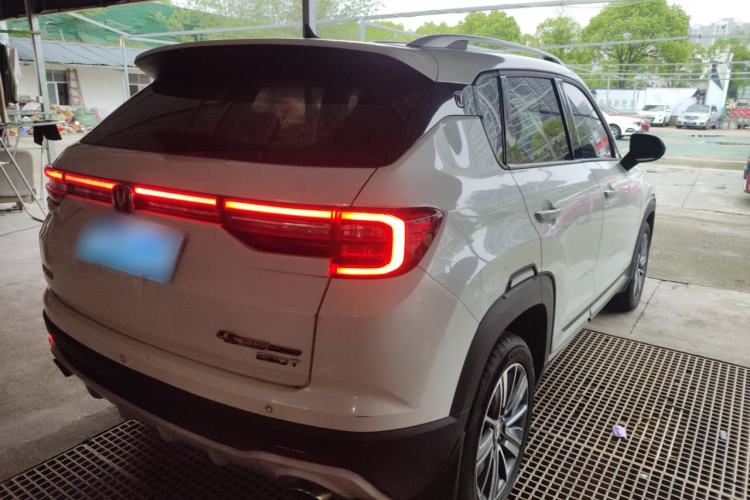 Used CHANGAN CS35PLUS 2020 1.4T DCT Yue Lian Blue Whale Edition Rear Right 45 Deg