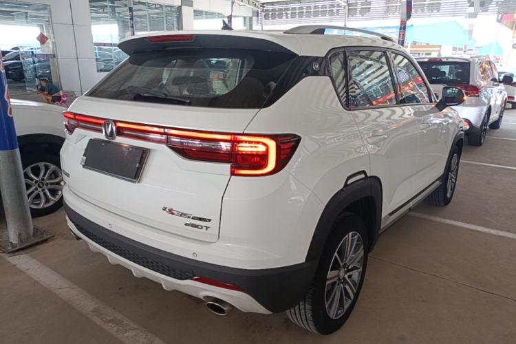 Used CHANGAN CS35PLUS 2020 1.4T DCT Yue Lian Blue Whale Edition Rear Right 45 Deg