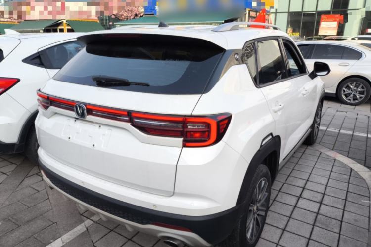 Used CHANGAN CS35PLUS 2020 1.4T DCT Yue Lian Blue Whale Edition Rear Right 45 Deg