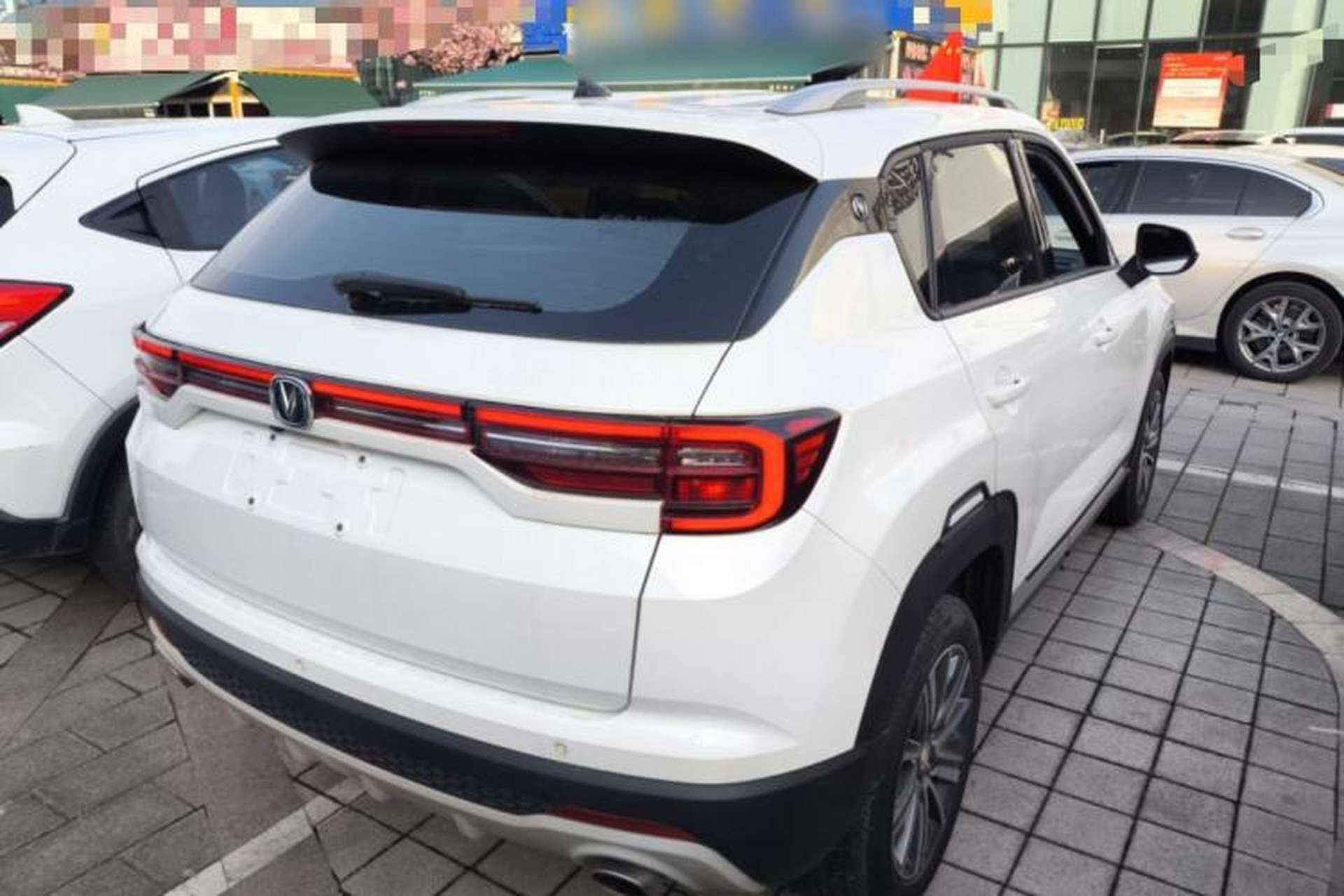 Used CHANGAN CS35PLUS 2020 1.4T DCT Yue Lian Blue Whale Edition Rear Right 45 Deg