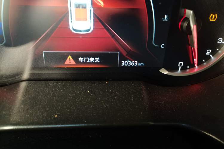 Used CHANGAN CS35PLUS 2021 Honor Million Edition 1.6L CVT Luxury Model Odometer Close Up