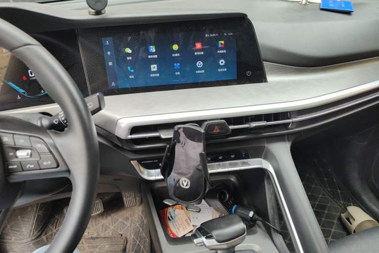 Used CHANGAN CS35PLUS 2021 Blue Whale NE 1.4T DCT Luxury Model Audio And AC Panel