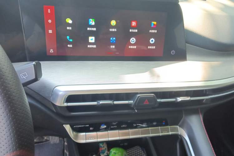 Used CHANGAN CS35PLUS 2021 Blue Whale NE 1.4T DCT Luxury Model Audio And AC Panel