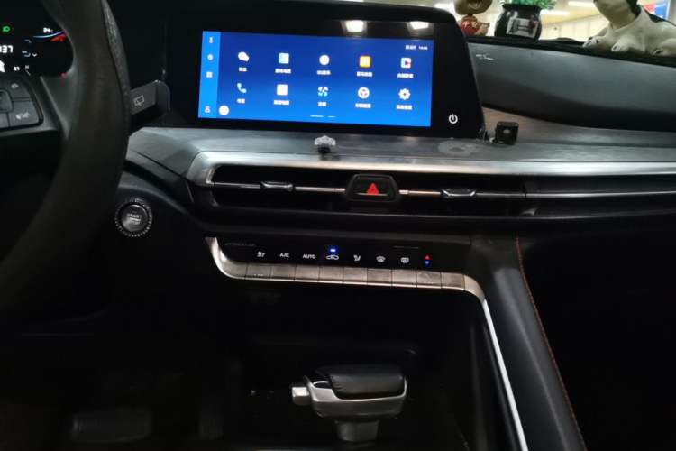 Used CHANGAN CS35PLUS 2021 Blue Whale NE 1.4T DCT Luxury Model Audio And AC Panel
