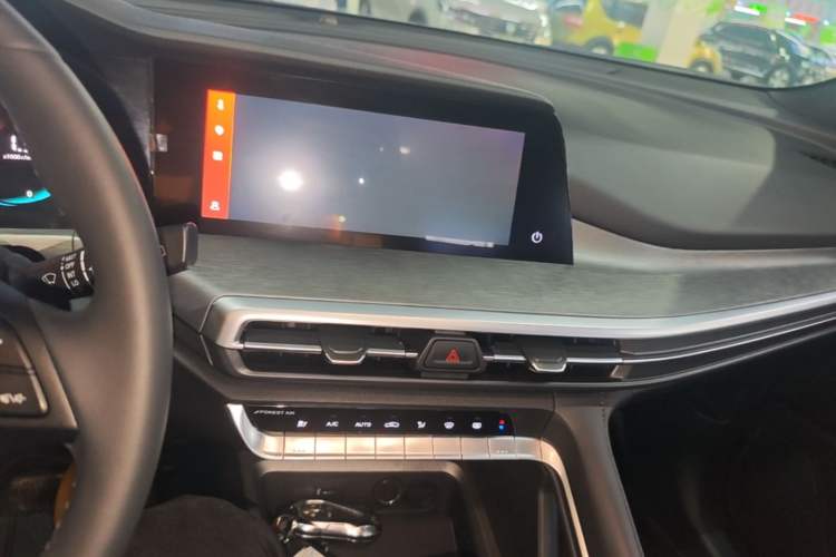 Used CHANGAN CS35PLUS 2021 Blue Whale NE 1.4T DCT Luxury Model Audio And AC Panel