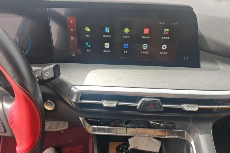 Used CHANGAN CS35PLUS 2021 Revised Version Blue Whale NE 1.4T DCT Prestige Edition Audio And AC Panel