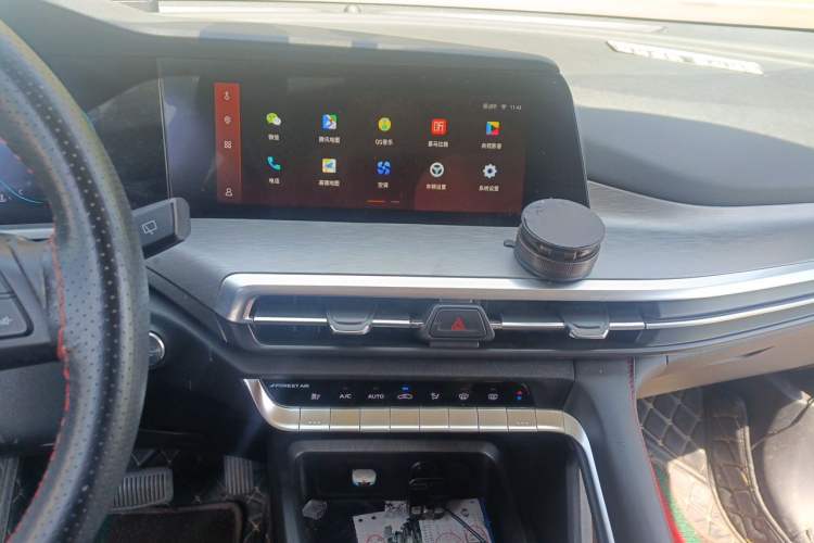 Used CHANGAN CS35PLUS 2021 Blue Whale NE 1.4T DCT Luxury Model Audio And AC Panel