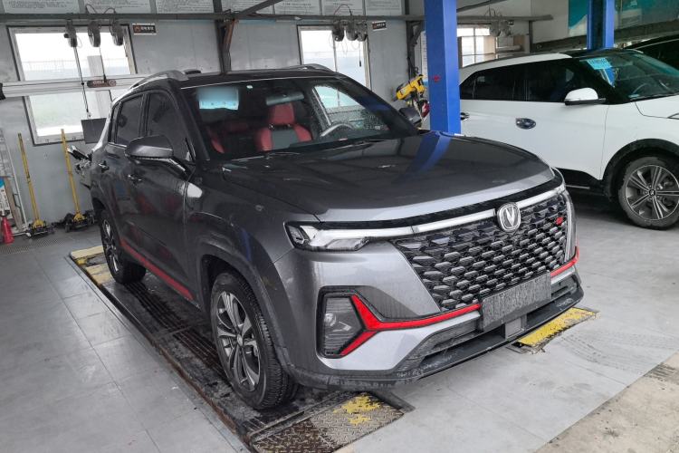 Used CHANGAN CS35PLUS 2021 Revised Version Blue Whale NE 1.4T DCT Luxury Edition Exterior 1