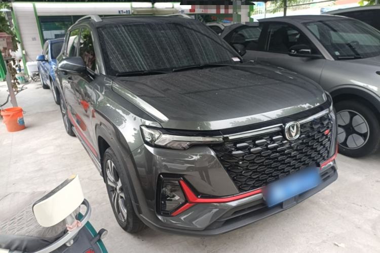Used CHANGAN CS35PLUS 2021 Revised Version Blue Whale NE 1.4T DCT Luxury Edition Exterior 1