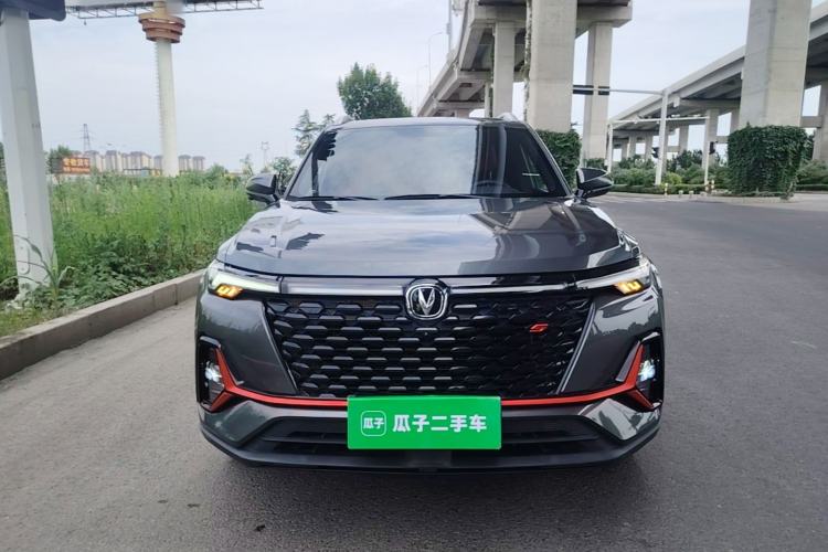 Used CHANGAN CS35PLUS 2021 Revised Version Blue Whale NE 1.4T DCT Luxury Edition Front