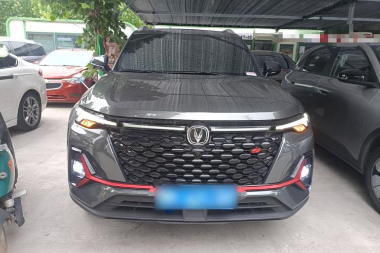 Used CHANGAN CS35PLUS 2021 Revised Version Blue Whale NE 1.4T DCT Luxury Edition Front