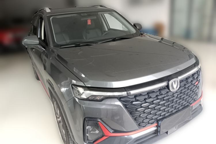 Used CHANGAN CS35PLUS 2021 Blue Whale NE 1.4T DCT Luxury Model Front Right 45 Deg