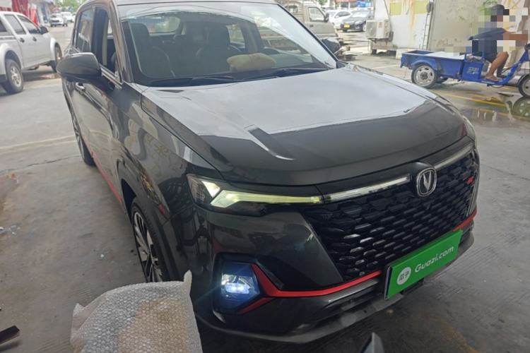 Used CHANGAN CS35PLUS 2021 Blue Whale NE 1.4T DCT Prestige Model Front Right 45 Deg