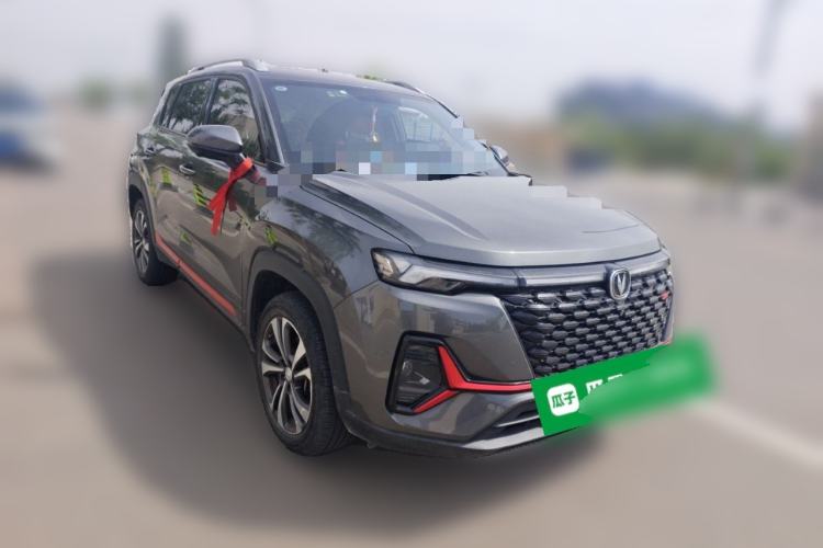 Used CHANGAN CS35PLUS 2021 Revised Version Blue Whale NE 1.4T DCT Prestige Edition Front Right 45 Deg
