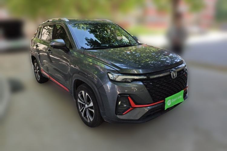 Used CHANGAN CS35PLUS 2021 Blue Whale NE 1.4T DCT Luxury Model Front Right 45 Deg