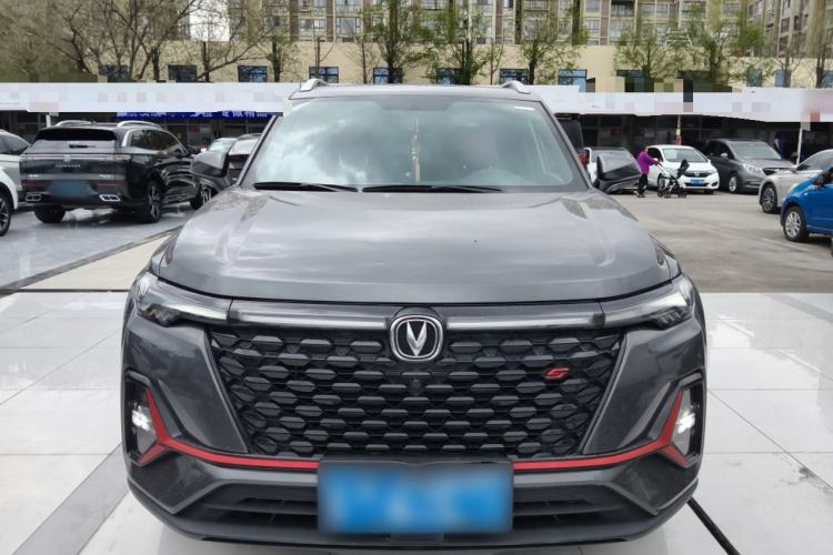 Used CHANGAN CS35PLUS 2021 Revised Version Blue Whale NE 1.4T DCT Luxury Edition Front