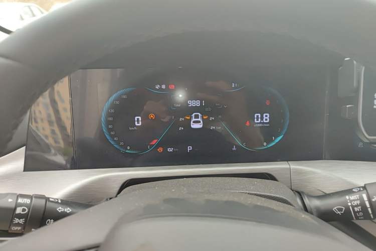 Used CHANGAN CS35PLUS 2021 Revised Version Blue Whale NE 1.4T DCT Luxury Edition Instrument Cluster