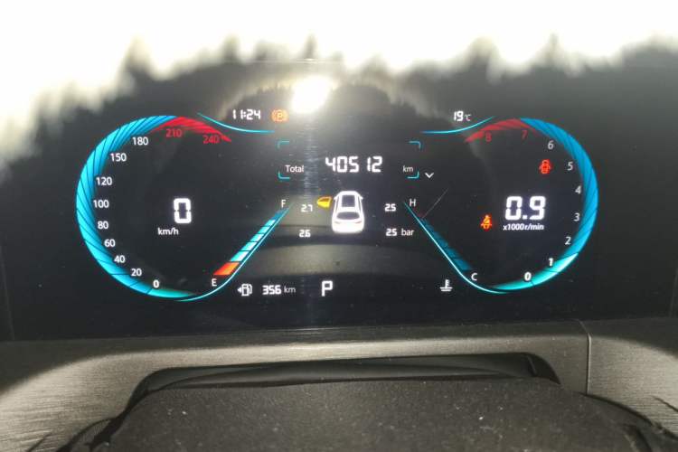 Used CHANGAN CS35PLUS 2021 Blue Whale NE 1.4T DCT Luxury Model Instrument Cluster