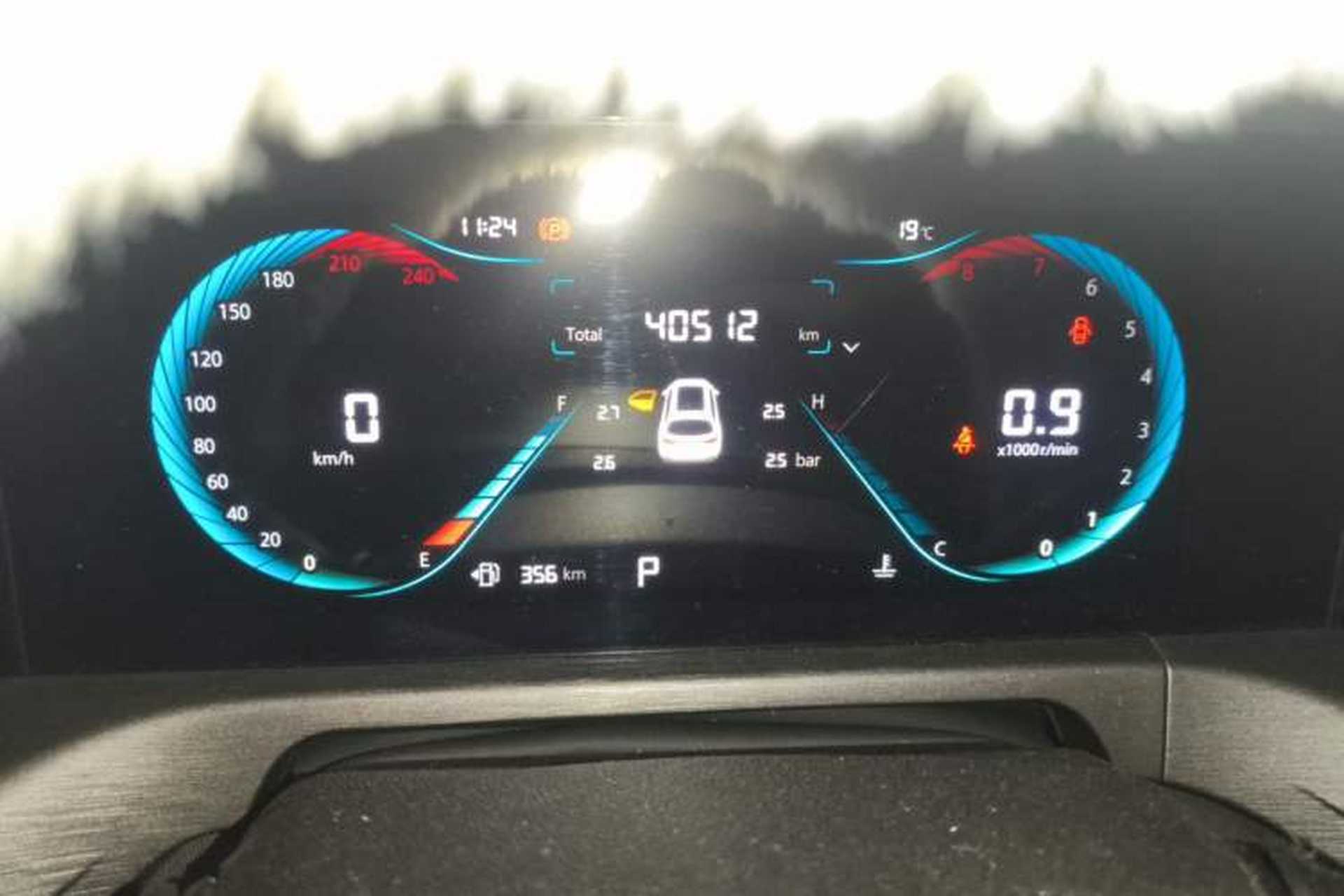 Used CHANGAN CS35PLUS 2021 Blue Whale NE 1.4T DCT Luxury Model Instrument Cluster