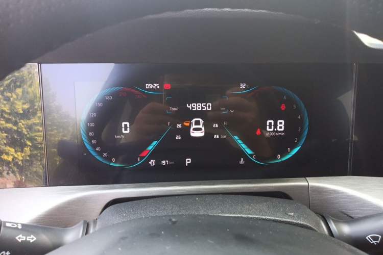 Used CHANGAN CS35PLUS 2021 Blue Whale NE 1.4T DCT Luxury Model Instrument Cluster