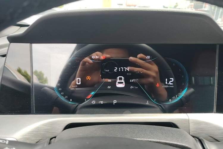 Used CHANGAN CS35PLUS 2021 Revised Version Blue Whale NE 1.4T DCT Luxury Edition Instrument Cluster